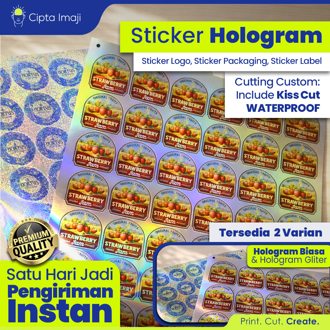 STICKER A3+ HOLOGRAM